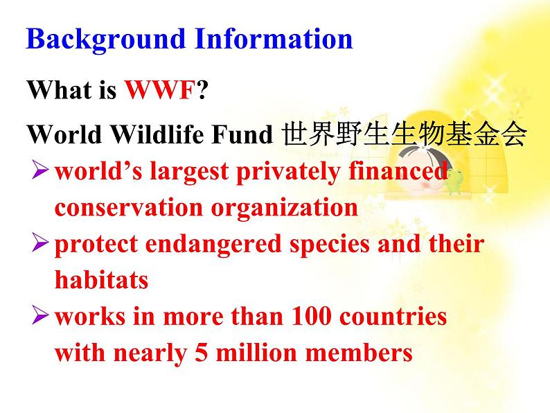 人教版高中英语必修二 Unit 4《WIldlife protection》-Reading[课件]02