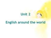 英语人教版必修1  2.6Unit2《English around the world》课件
