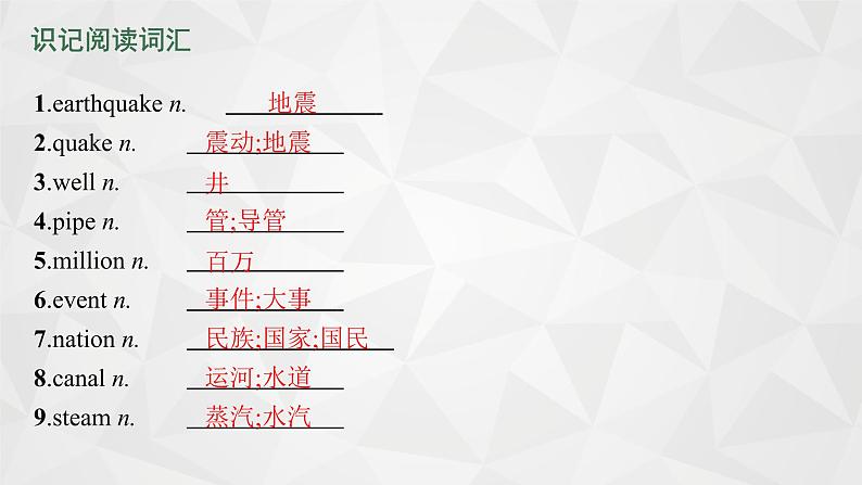 （新高考）2022届高中英语人教版一轮复习 分册一 必修1 Unit 5 Nelson Mandela—a modern hero 精品课件06