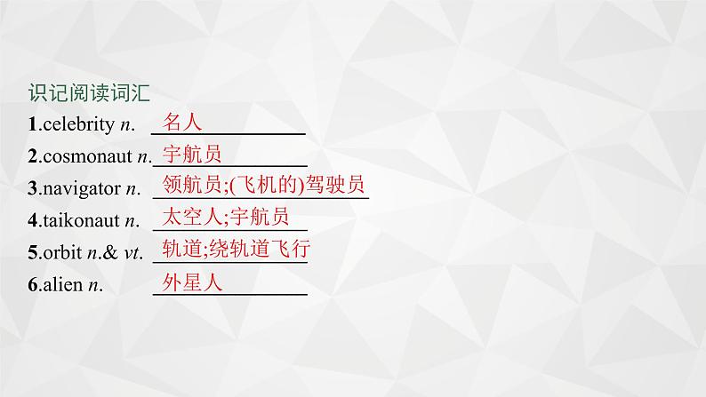 （新高考）2022届高中英语外研版一轮复习 必修2 必备预习案 Module 5 Newspapers and Magazines 精品课件04