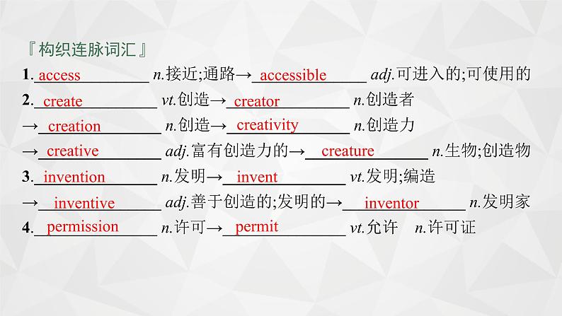 （新高考）2022届高中英语外研版一轮复习 必修1 必备预习案 Module 6 The Internet and Telecommunications 精品课件05