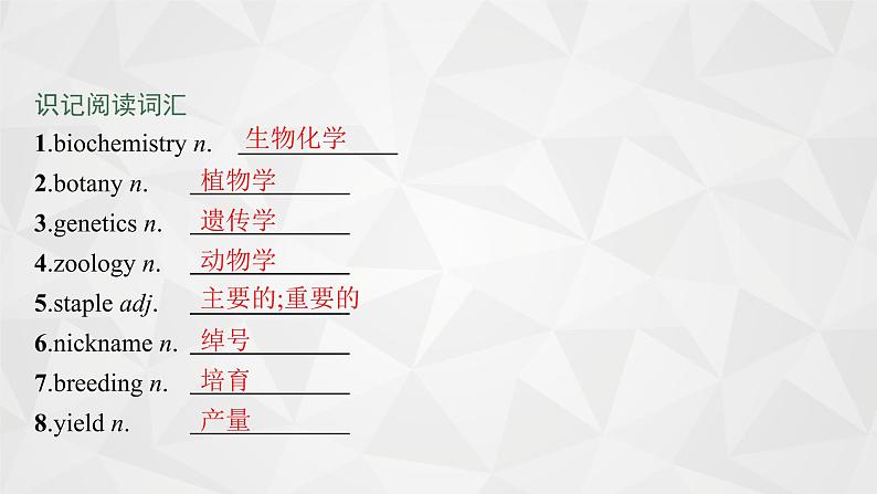 （新高考）2022届高中英语外研版一轮复习 必修4 必备预习案 Module 4 Great Scientists 精品课件05