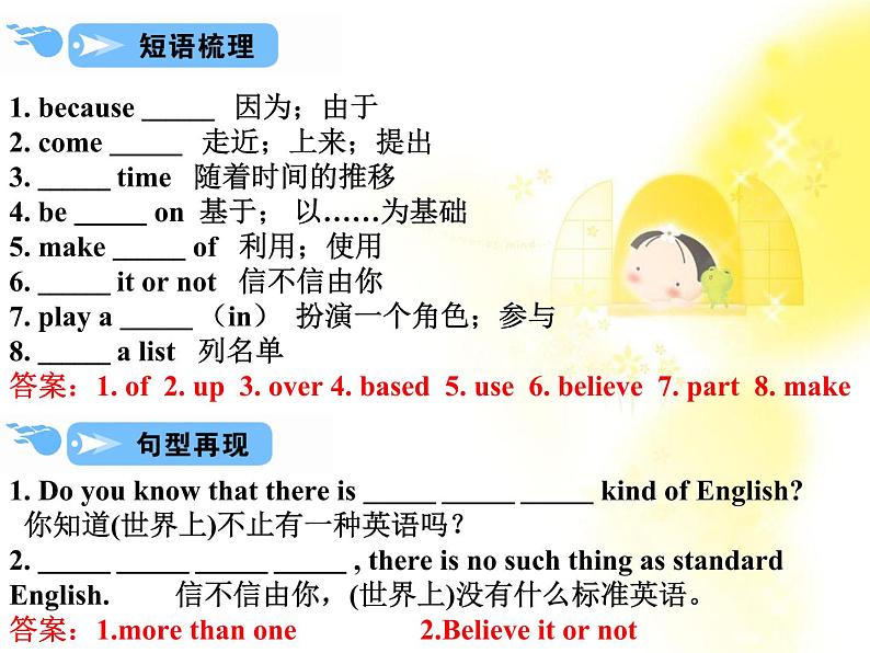 英语词汇篇人教版必修1 unit 2《English around the world》课件06