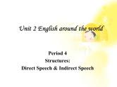 英语人教版必修1 Period 4Direct Speech Indirect Speech课件