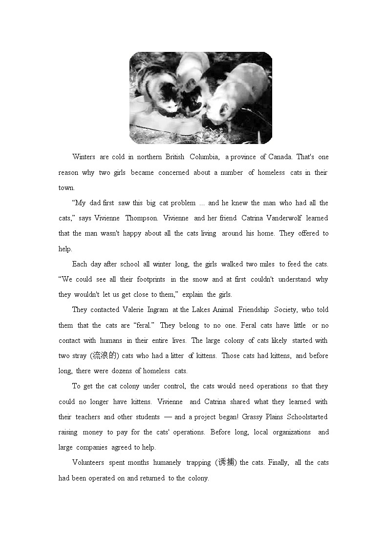 Module 4 Carnival单元测试题 103