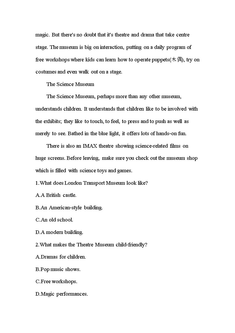 UNIT 2　HEALTHY LIFESTYLE 检测卷-2022版英语选择性必修第三册人教版（2019） 同步练习 （Word含解析）02