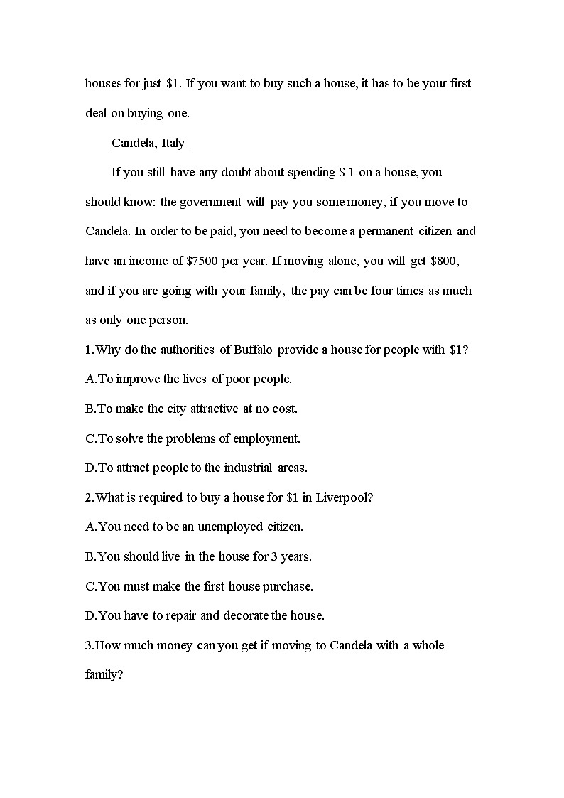 UNIT 5　THE VALUE OF MONEY 达标检测-2022版英语必修第三册人教版（2019） 同步练习 （Word含解析）02