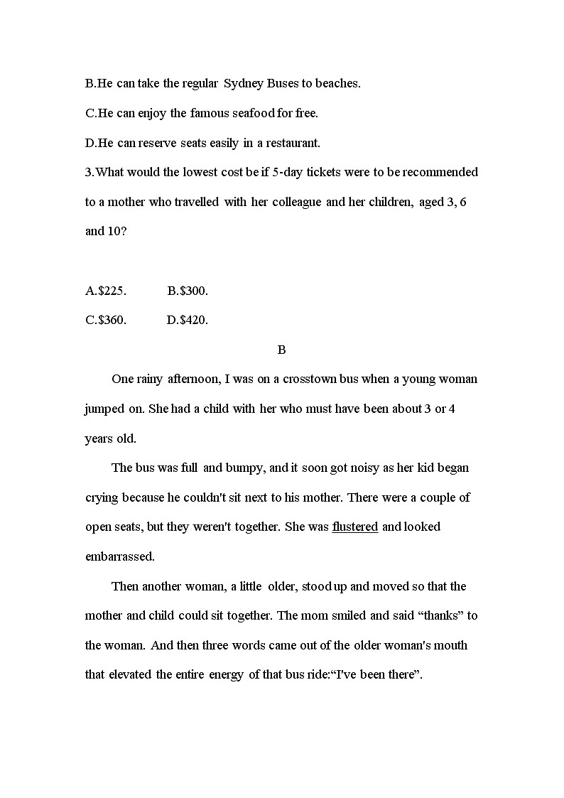 全书综合测评-2022版英语必修第三册人教版（2019） 同步练习 （Word含解析）03