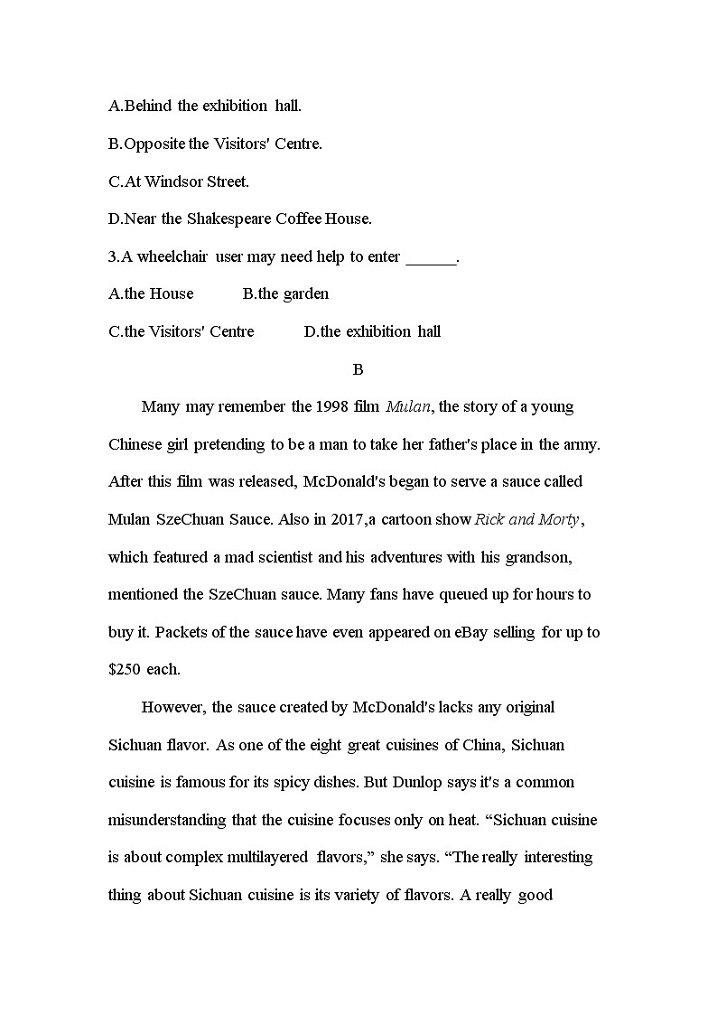 Unit 3　The Million Pound Bank Note 达标检测-2022版英语必修3 人教版（新课标） 同步练习 （Word含解析）03