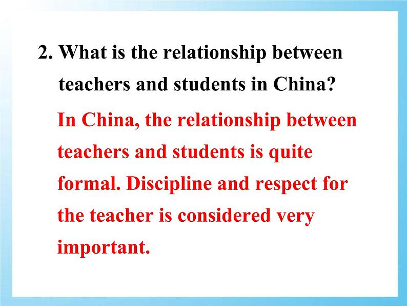 Module 2 My New Teachers Cultural cornerPPT课件06