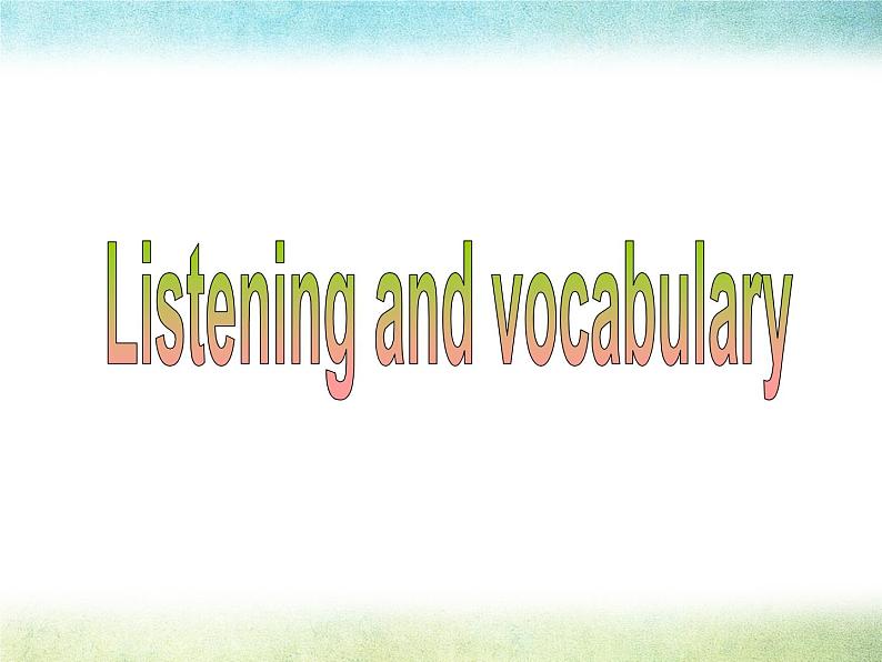 Module 2 My New Teachers Listening PPT课件第3页