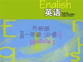 Module 3 My First Ride on a TrainFunction & Reading and Speaking & Pronunciation PPT 课件