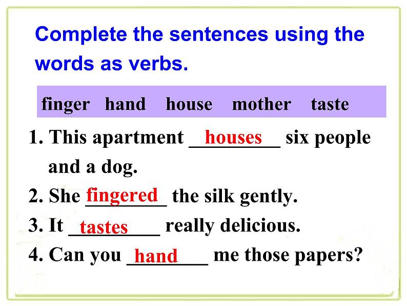 Module 1 Our Body and Healthy Habits  Grammar PPT课件08