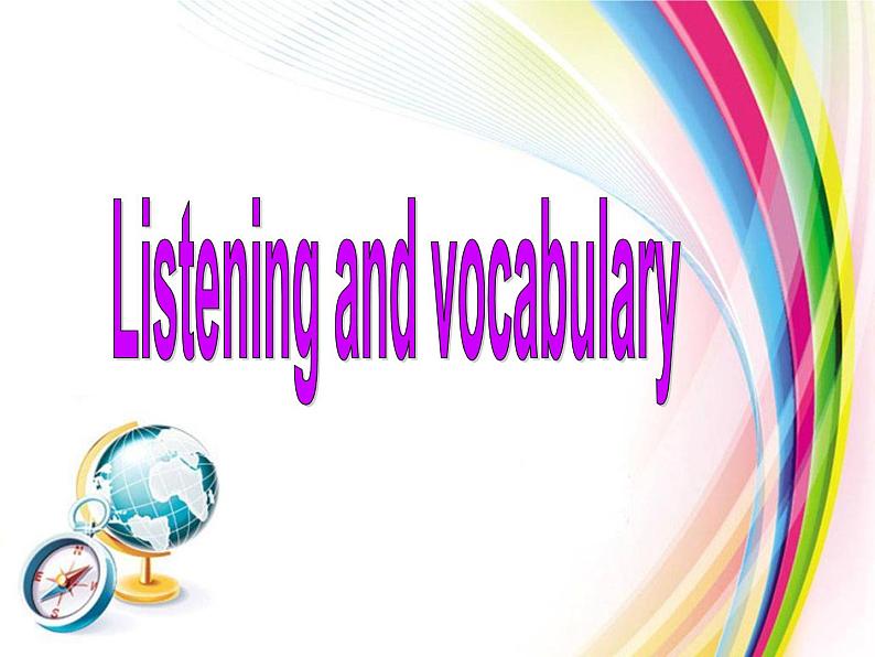 Module 4 A Social Survey-My Neighbourhood Listening and vocabulary PPT课件第3页