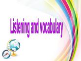 Module 4 A Social Survey-My Neighbourhood Listening and vocabulary PPT课件