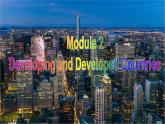 Module 2 Developing and Developed Countries Cultural Corner PPT课件