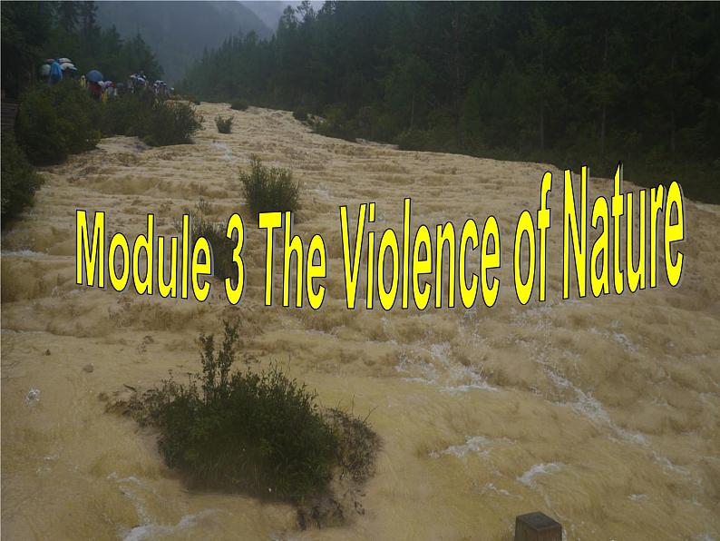 Module 3 The Violence of Nature Listening and Vocabulary & Pronunciation & Everyday English PPT课件02