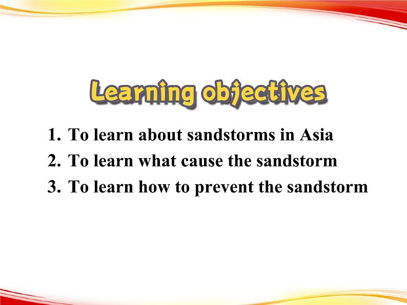 Module 4 Sandstorms in Asia Introduction and Reading PPT课件04