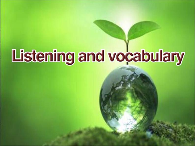 Module 4 Sandstorms in Asia Listening and Vocabulary PPT课件03