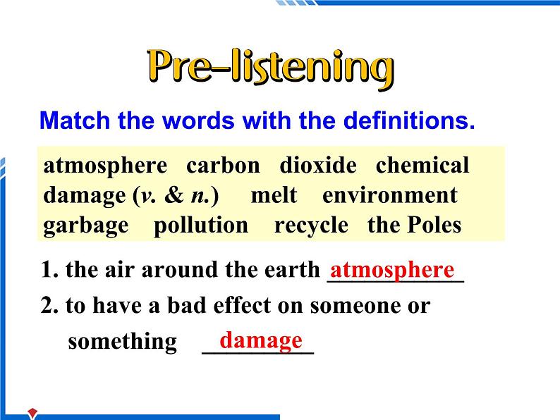 Module 4 Sandstorms in Asia Listening and Vocabulary PPT课件05