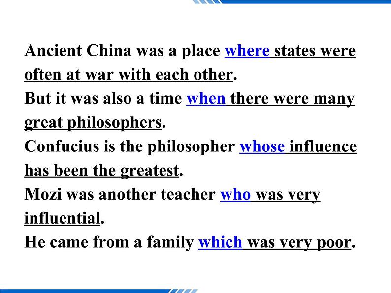 Module 5 Great People and Great Inventions of Ancient China Grammar PPT课件06