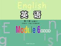 2020-2021学年Module 6 Old and New图文ppt课件