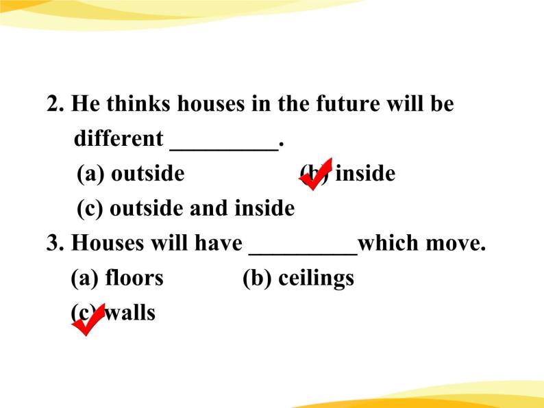 Module 1 Life in the Future Listening and Speaking, Function  PPT 课件08