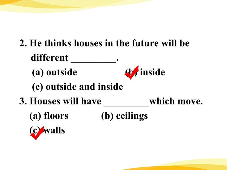 Module 1 Life in the Future Listening and Speaking, Function  PPT 课件第8页