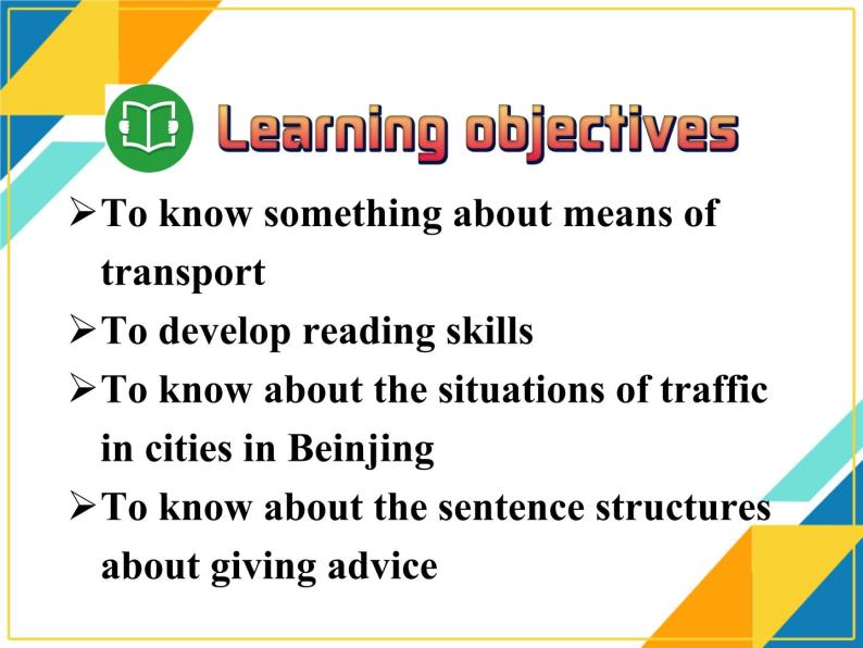 Module 2 Traffic Jam Introduction & Reading and Vocabulary PPT课件04