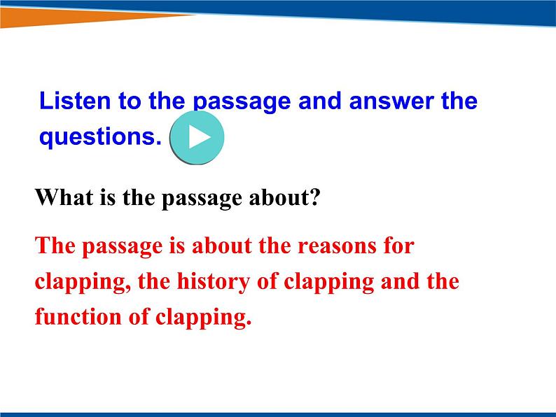 Module 3 Body Language and Non-verbal Communication Cultural Corner and Task PPT课件第6页