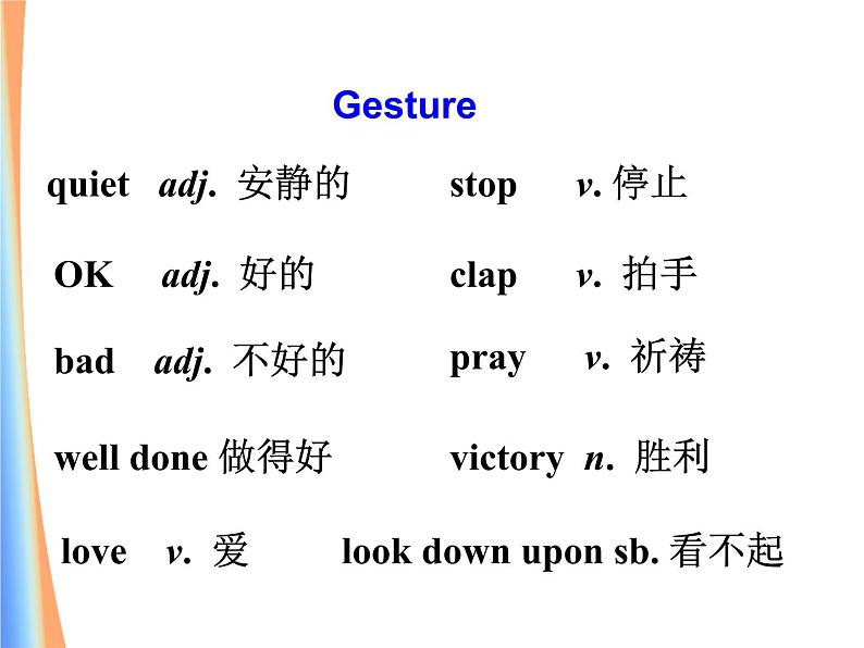 Module 3 Body Language and Non-verbal Communication Introduction PPT课件第7页