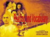 外研版 必修2 Module 6 Fillms and TV Programmes Reading and VocabularyＰＰＴ课件