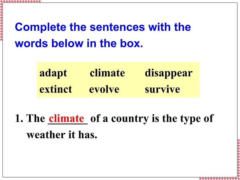 外研版英语必修4 Module 6 Unexplained Mysteries of the Natural World Listening and Vocabualry & Pronunciation PPT课件05