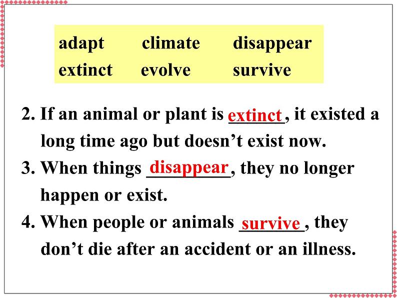 外研版英语必修4 Module 6 Unexplained Mysteries of the Natural World Listening and Vocabualry & Pronunciation PPT课件06