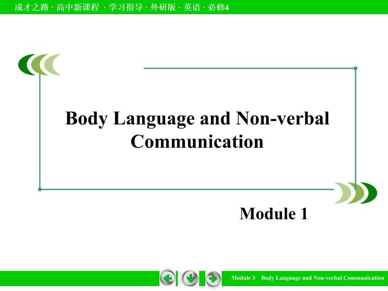 外研版英语必修4 Module 3 PPT课件02