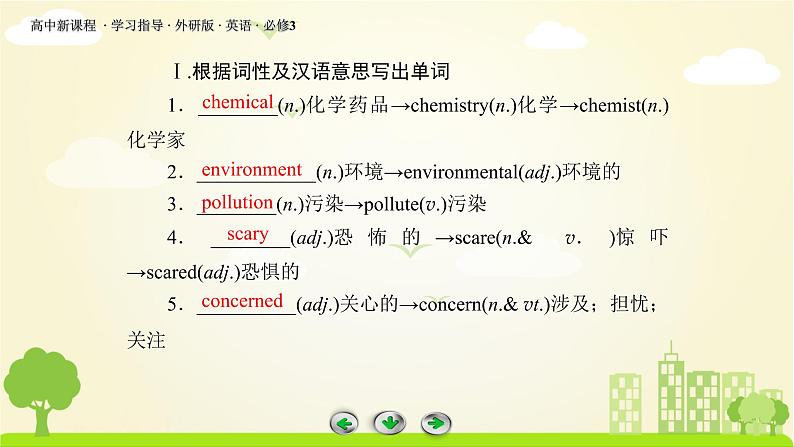 外研版英语必修3 Module 4 第3课时 PPT课件+练习06