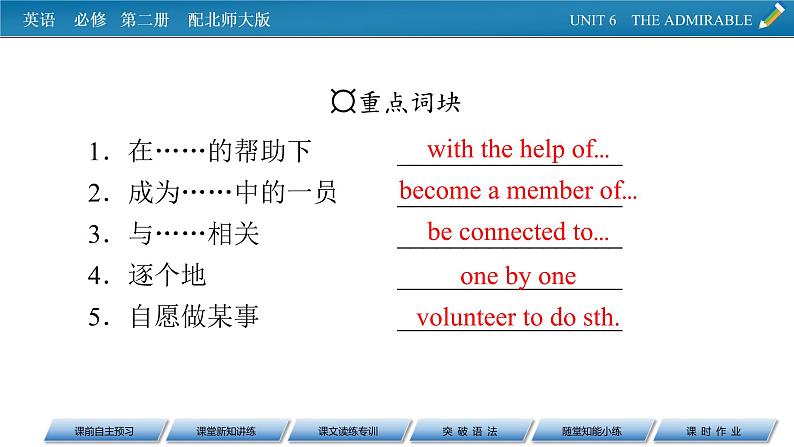 新教材北师大版英语必修第2册 UNIT 6 Period 2 PPT课件+练习07