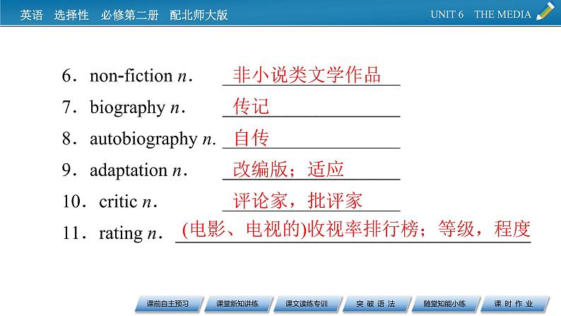 新教材北师大版选择性必修第二册 UNIT 6 Period 2 PPT课件+练习04