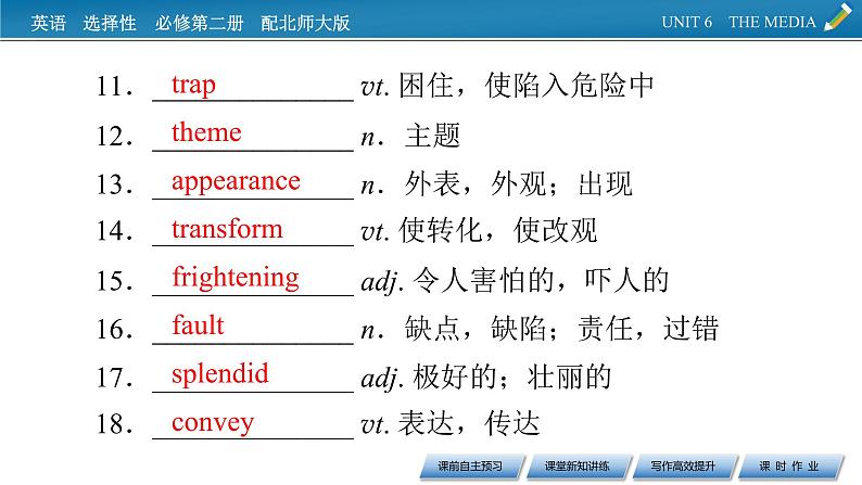 新教材北师大版选择性必修第二册 UNIT 6 Period 5 PPT课件+练习05