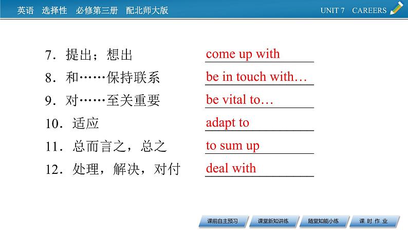 新教材北师大版选择性必修第三册 UNIT 7 Period 3 PPT课件+练习06