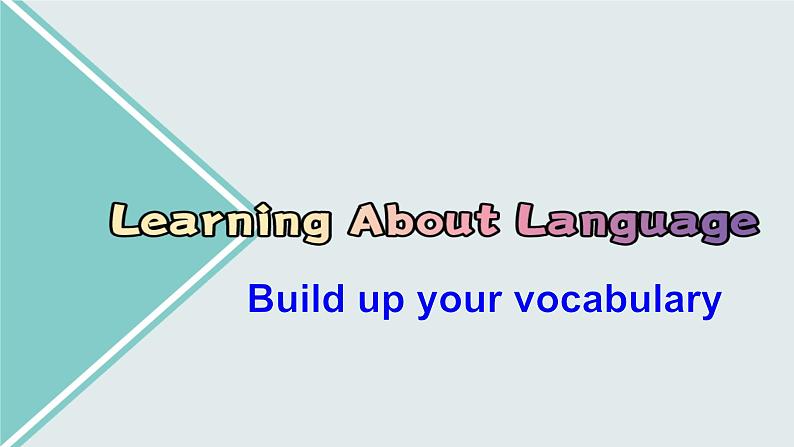 Unit 2 Learning about language----新教材人教版高中英语选择性必修2课件03