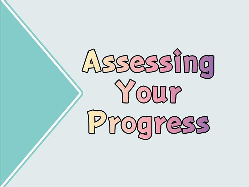 Unit 1 Assessing Your Progress----新教材人教版高中英语选择性必修3课件02