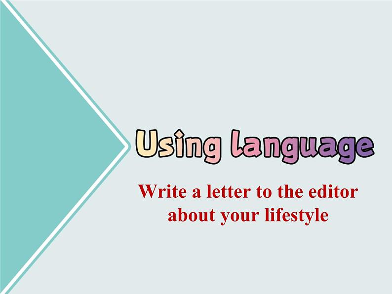 Unit 2 Using langauge 2----新教材人教版高中英语选择性必修3课件02