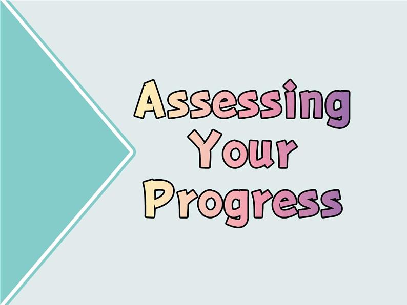 Unit 2 Accessing Your Progress----新教材人教版高中英语选择性必修3课件02