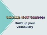 Unit 5 Build up your vocabulary----新教材人教版高中英语选择性必修3课件