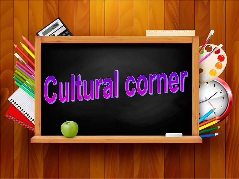 Module 1 British and American English Cultural corner PPT课件03