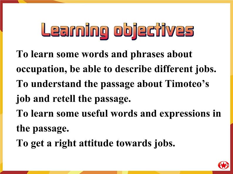 Module 2 A Job Worth Doing Introduction, Vocabulary and Reading PPT课件第3页