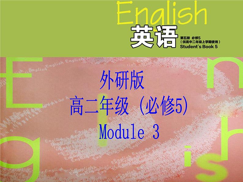 Module 3 Adventure in Literature and the Cinema Grammar PPT课件01