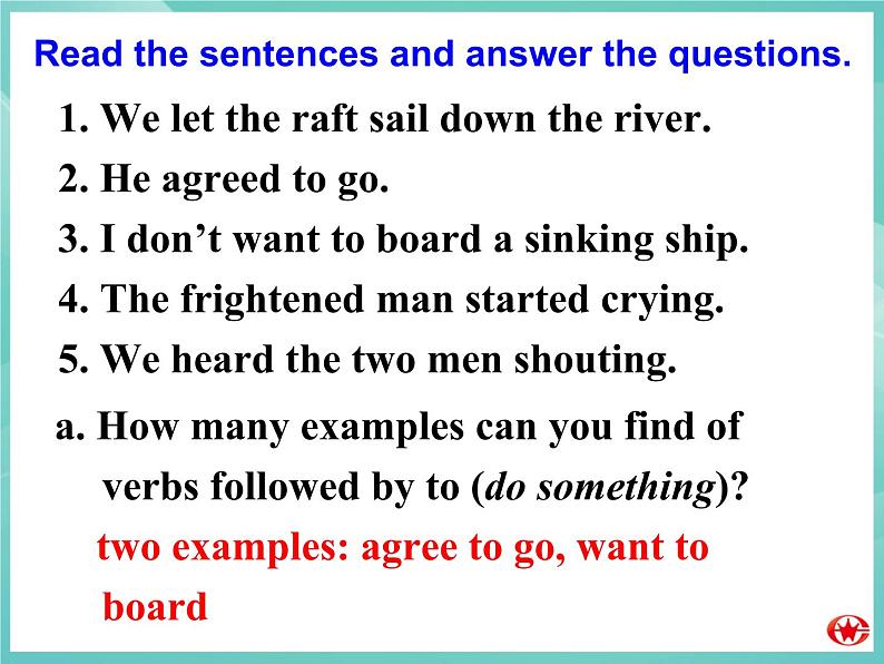 Module 3 Adventure in Literature and the Cinema Grammar PPT课件05