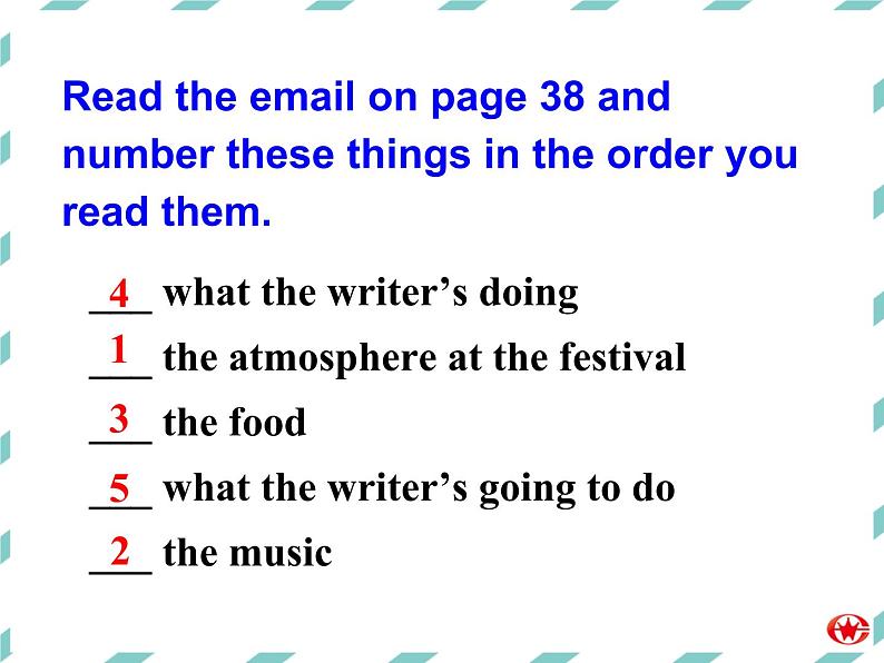 Module 4 Carnival Reading and Writing PPT课件第8页